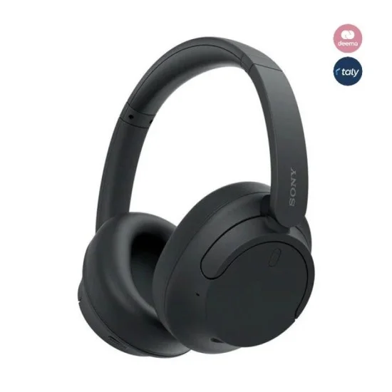 Sony Noise Canceling Wireless Headphones Bluetooth with Microphone - Black